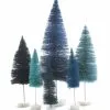 Cody Foster Shades Of Blue Bottle Brush Trees