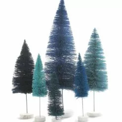 Cody Foster Shades Of Blue Bottle Brush Trees