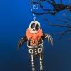 Bethany Lowe Skeleton Bat Ornament New!
