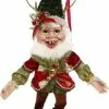 New! Mark Roberts Sleigh Ride Elf - 19" 2 New! Mark Roberts Sleigh Ride Elf - 19"