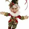 New! Mark Roberts Sleigh Ride Elf - 13" 1 New! Mark Roberts Sleigh Ride Elf - 13"