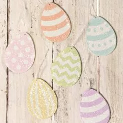Bethany Lowe Spring Pastel Easter Egg Ornaments