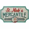 Raz New! St. Nick's Mercantile Sign