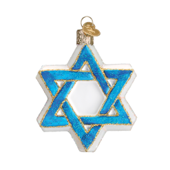 Old World Christmas Star Of David Ornament