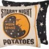 Primitives By Kathy Starry Night Moon Pillow