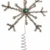 ShiShi Tinsel Snowflake Tree Topper New!