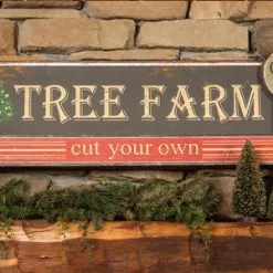 Ragon House Tree Farm - Cut Your Own Christmas Tree Sign