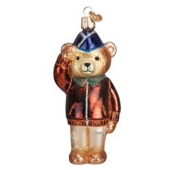 Old World Christmas Air Force Bear Ornament