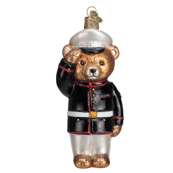 Old World Christmas Marine Bear Ornament
