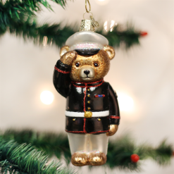 Old World Christmas Marine Bear Ornament