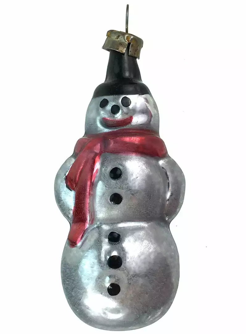 Nostalgie Christbaumschmuck Vintage Patina Small Snowman Ornament Christmas 3 Nostalgie Christbaumschmuck Vintage Patina Small Snowman Ornament Christmas