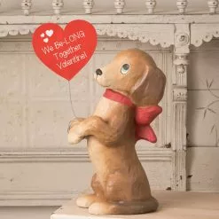 Bethany Lowe We Be-LONG Together Valentine Dog New!