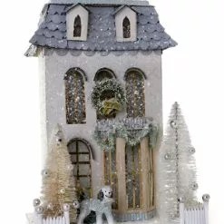 Cody Foster New! White Chateau Putz House