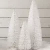 Bethany Lowe Winter White Flocked Trees New!