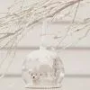 Bethany Lowe Winter White Polar Bear Globe Ornament New!