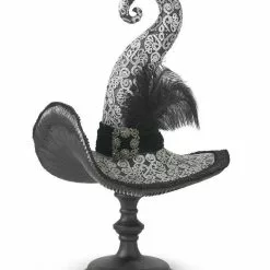 TheHolidayBarn.com New! Witch Hat On Pedestal