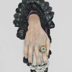 Katherine's Collection Witch Hand Skull Door Knocker / Wall Mount 7 Katherine's Collection Witch Hand Skull Door Knocker / Wall Mount