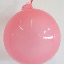 Winward Jim Marvin Light Pink Bubblegum Glass Ornaments